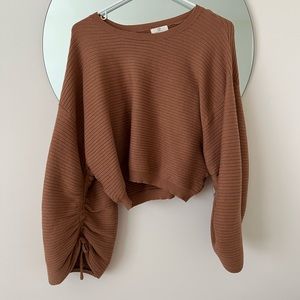 Brown sweater